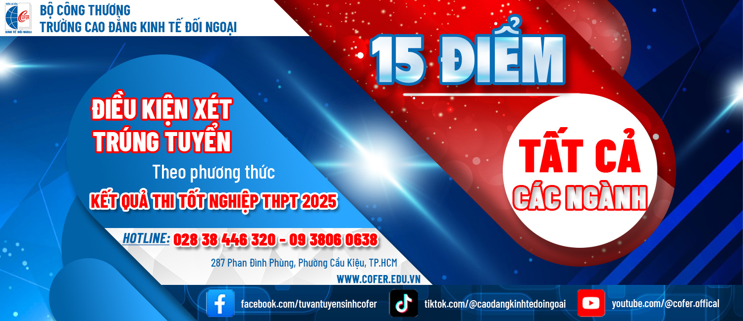 Điểm trúng tuyển theo kết quả thi TN THPT